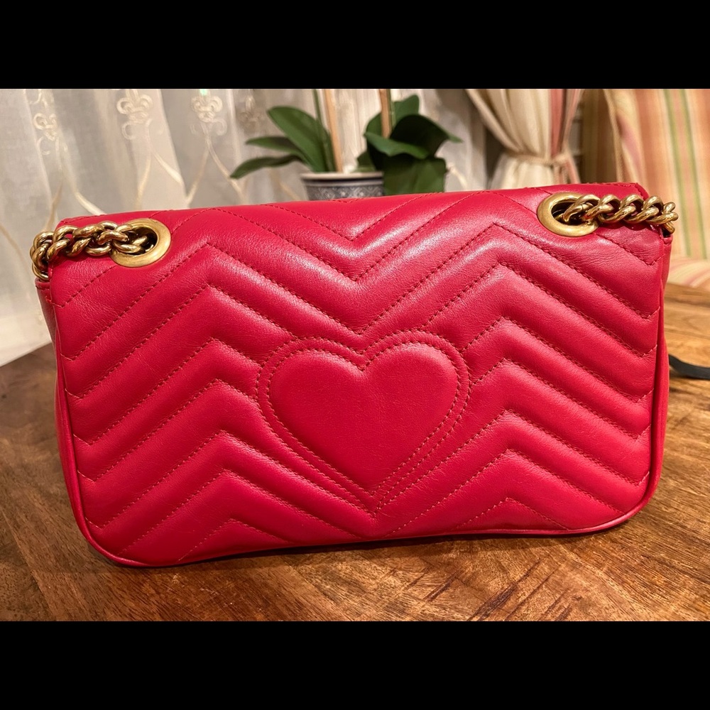 GG Marmont matelassé calfskin - Picture 6 of 10